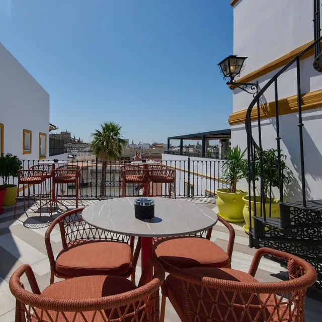 Nuestra terraza es el lugar donde la magia de la ciudad se combina con el sabor de cada uno de nuestros platos y cócteles... Harás de este espacio, tu mejor rincón de #Sevilla. ¡Os esperamos!
.
.
 Our terrace is the place where the magic of the city is combined with the flavour of each of our dishes and cocktails... You will make this space your best corner of #Sevilla, we are waiting for you!

𝐑𝐄𝐒𝐓𝐀𝐔𝐑𝐀𝐍𝐓𝐄 𝐄𝐋 𝐌𝐈𝐑𝐀𝐃𝐎𝐑 𝐃𝐄 𝐒𝐄𝐕𝐈𝐋𝐋𝐀
🍸 Cocktails & Food & Views
📍 Hotel Vincci La Rábida 4* (C/Castelar, 24 #Sevilla)
⏰ Lunes a domingo: 13:00 a 22:30 horas
📆 Reservas BOTÓN EN BIO
☎️ 662018159 Whatsapp - 954 501 280
➡ restauranteelmiradordesevilla.com

#elmiradordesevilla #restauranteelmiradordesevilla #terrazaelmiradordesevilla #restaurantesvincci #terrazasvincci #restaurantessevilla #terrazasensevilla #comerensevilla #sevillafoodies #gastrosevilla #vinccihoteles